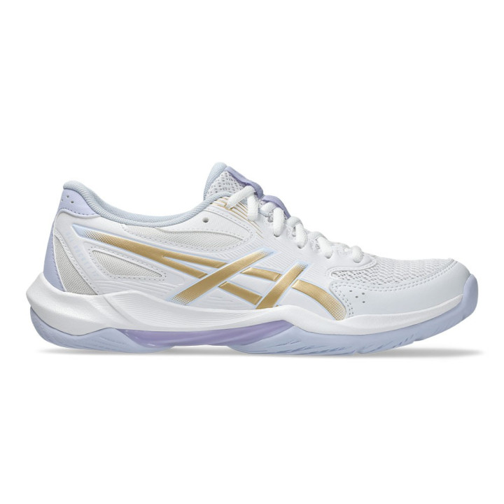 Asics Gel-Rocket 12 Bianco Champagne - Scarpe Pallavolo Donna