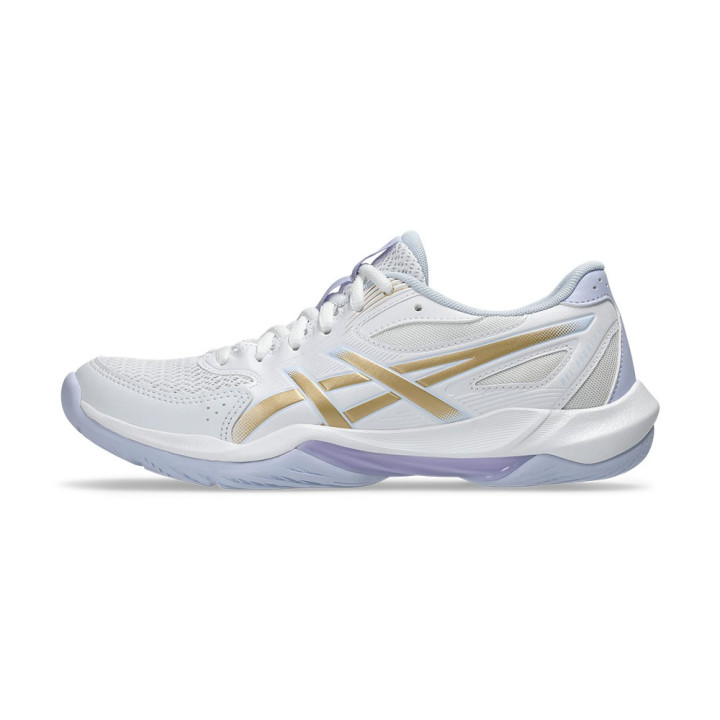 Asics Gel-Rocket 12 Bianco Champagne - Scarpe Pallavolo Donna