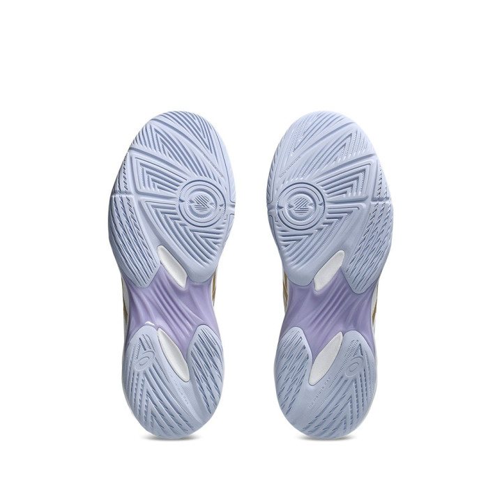 Asics Gel-Rocket 12 Bianco Champagne - Scarpe Pallavolo Donna