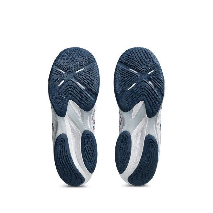 Asics Netburner Ballistic Ff Mt 4 Bianco Blu - Scarpe Pallavolo Uomo