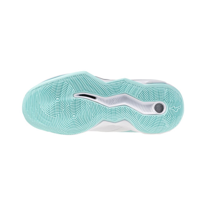Mizuno Wave Momentum Pro Low Bianco Verde - Scarpe Pallavolo Uomo
