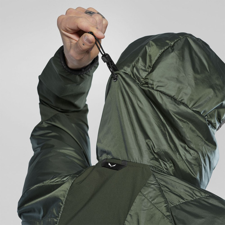 Salewa Giacca Alpinismo Ortles Hyb Twr Dark Olive Uomo