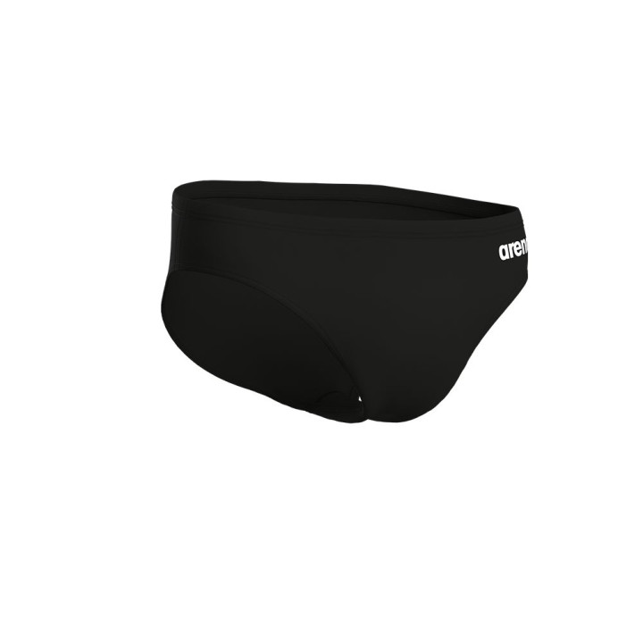 Arena Costume Intero Piscina Slip Team Solid Nero Bianco Uomo