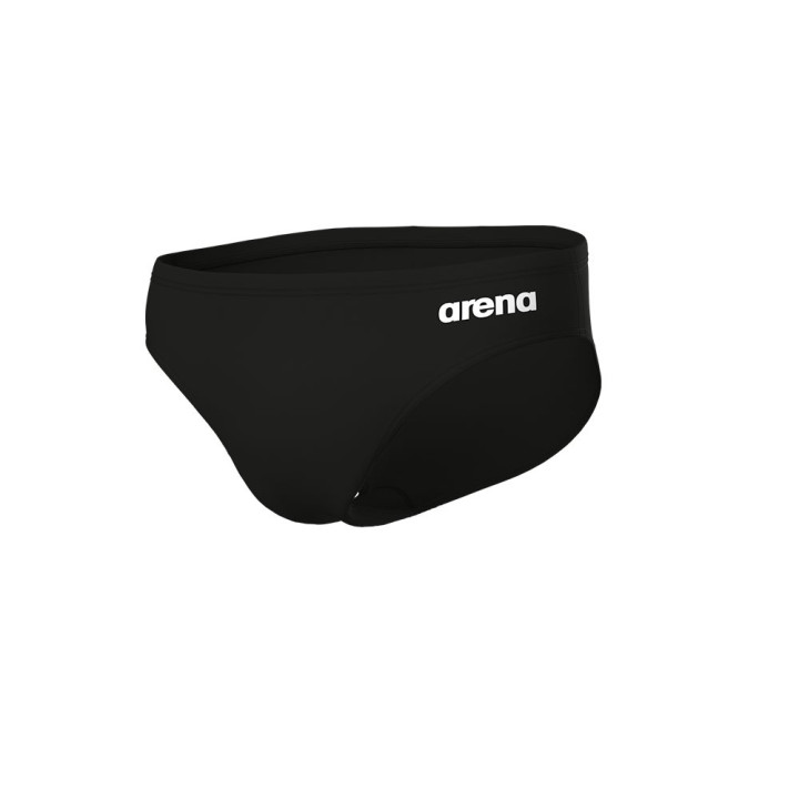 Arena Costume Intero Piscina Slip Team Solid Nero Bianco Uomo