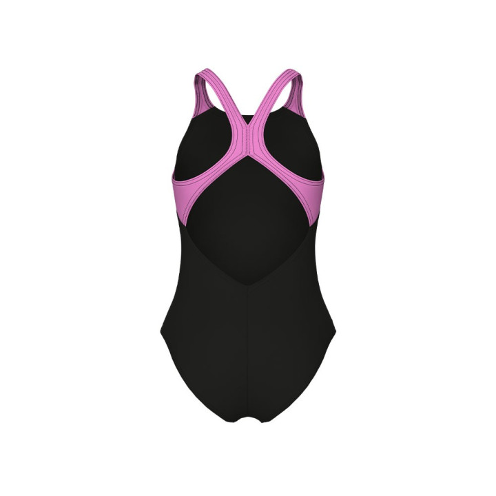 Arena Costume Intero Piscina Tales Nero Bambina