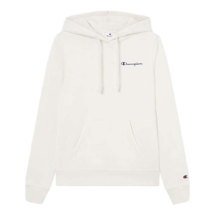 Champion Felpa Logo Piccolo Panna Donna