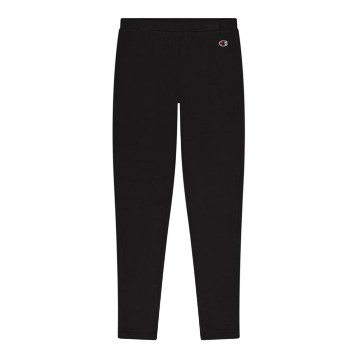 Champion Leggins Felpato Nero Donna