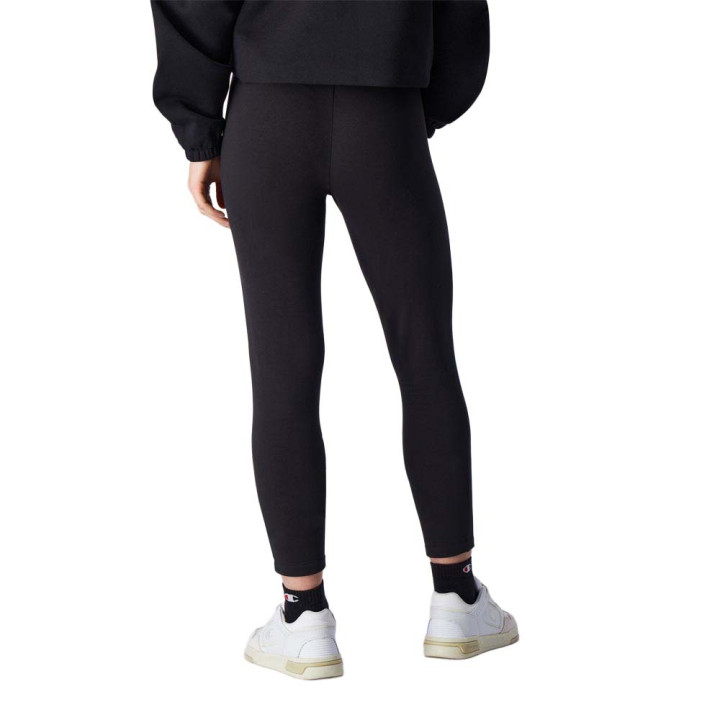Champion Leggins Felpato Nero Donna