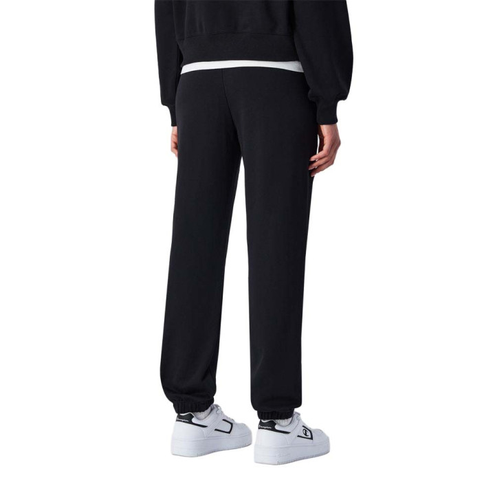 Champion Panta Elastico Nero Donna