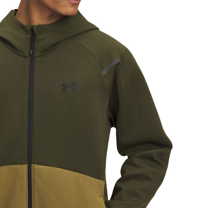 Under Armour Felpa Palestra Unstoppable Verde Uomo