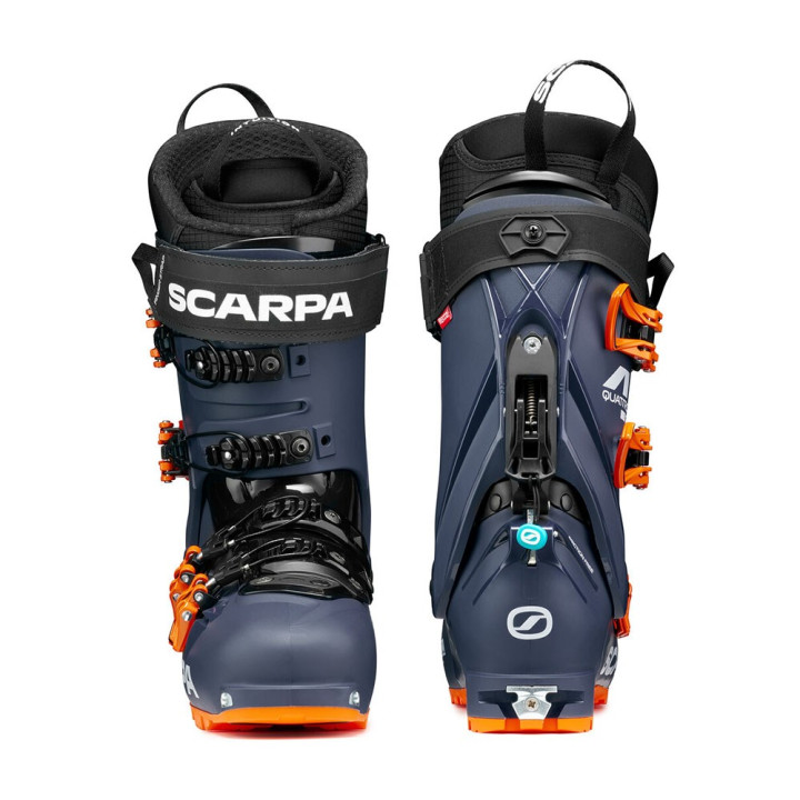 Scarpa Quattro-4 GT  Grigio Arancio - Scarponi Sci Alpinismo Uomo
