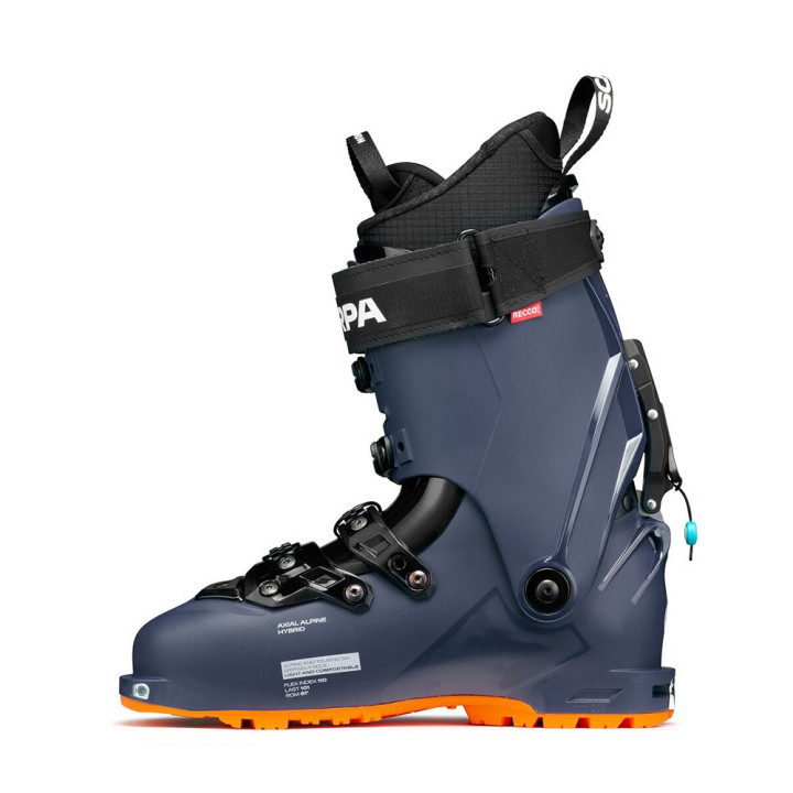 Scarpa Quattro-4 GT  Grigio Arancio - Scarponi Sci Alpinismo Uomo