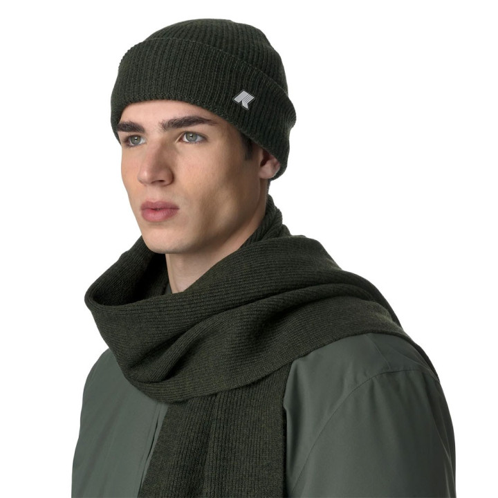 K-Way Berretto Brice Costina Verde Uomo