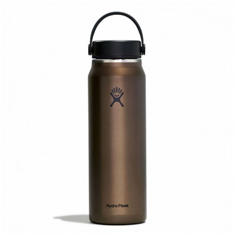 Hydro Flask Thermos Trekking Lw Wide Flex Cap Obsidian