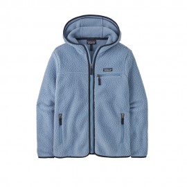 Patagonia Felpa In Pile Trekking Barmacle Azzurro Donna