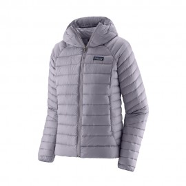Down Sweater Hoody lilla