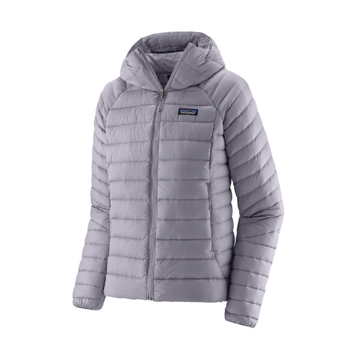 Patagonia Giacca Trekking Piuma Down Sweater Hoody Permafrost Purple Donna