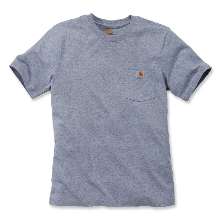 Carhartt T-Shirt Taschino Grigio Uomo