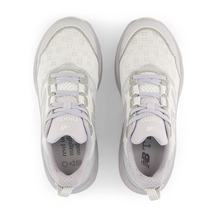 New Balance Fresh Foam X Hierro Perl Grigio - Scarpe Trail Running Donna