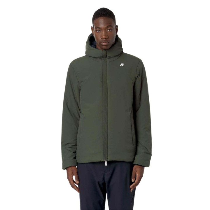 K-Way Giacca Jack Stretch Warm Blu Verde Uomo