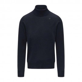 Maniche Lunghe Dolcevita Henry blu