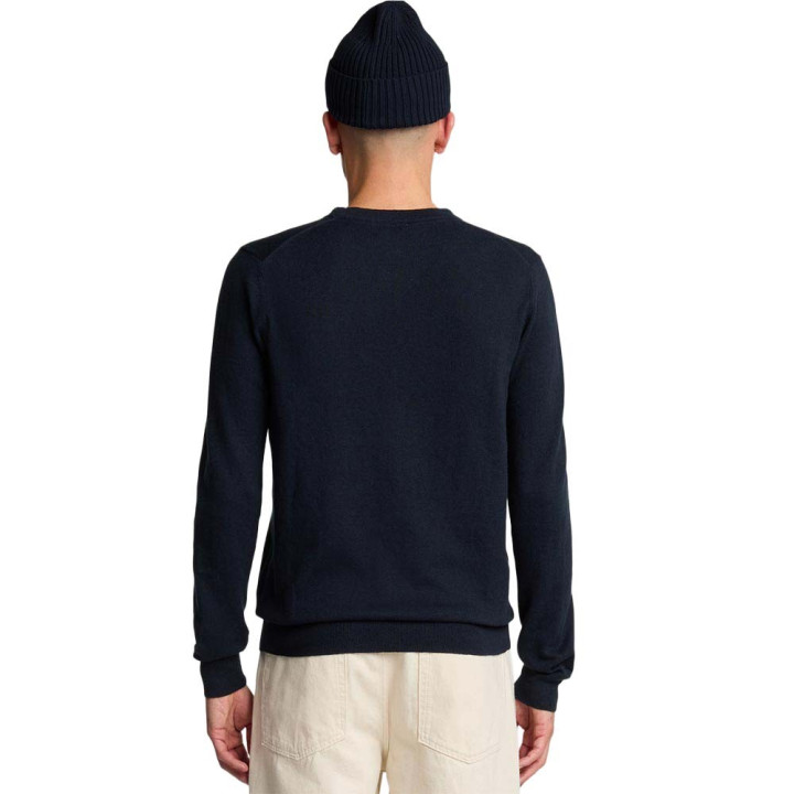 Lyle & Scott Maglia Maniche Lunghe Girocollo Blu Uomo