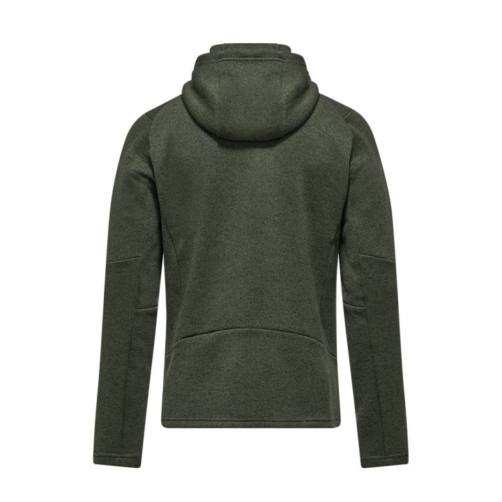 Salewa Felpa In Pile Rocca Hd Dark Olive Uomo
