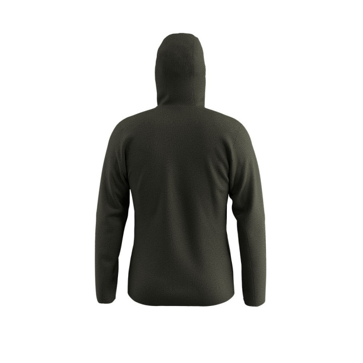 Salewa Felpa In Pile Rocca Hd Dark Olive Uomo