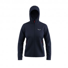 Salewa Felpa In Pile Puez Rocca Polarlite Hd Navy Blazer Donna