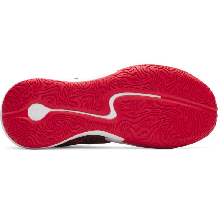 Under Armour Curry 3Z 25 Sde Rosso Bianco - Scarpe Basket Uomo