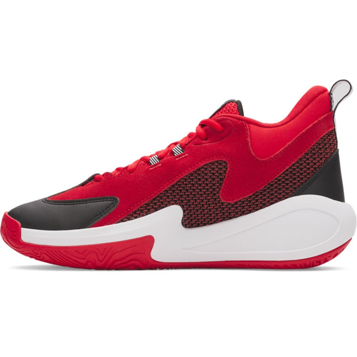 Under Armour Curry 3Z 25 Sde Rosso Bianco - Scarpe Basket Uomo
