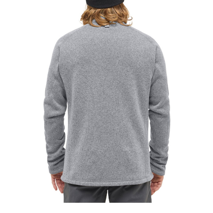 Haglöfs Felpa In Pile Reisberg Concrete Uomo