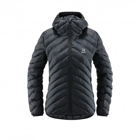 Haglöfs Giacca Trekking Särna Mimic Hood True Nero Donna