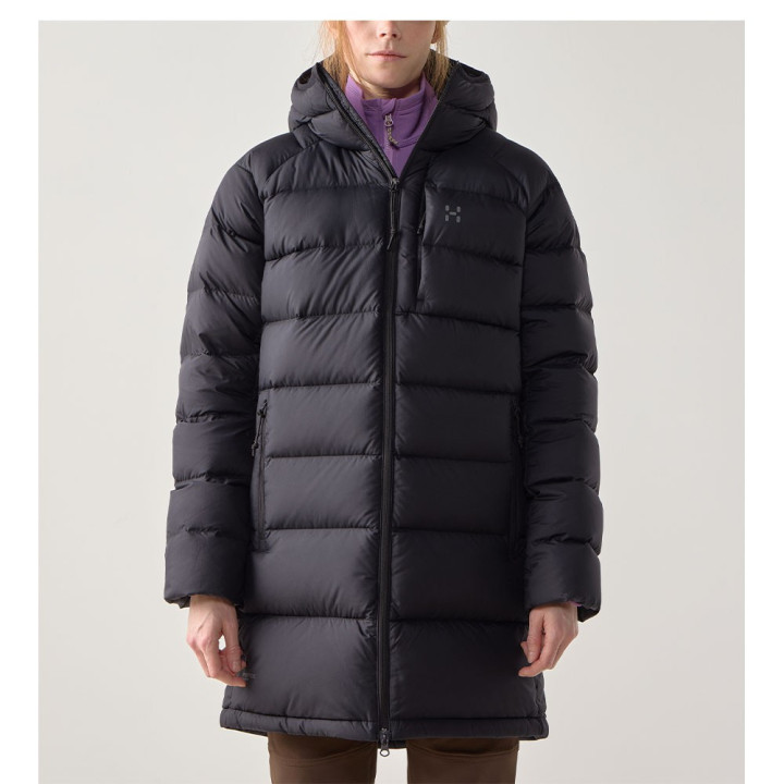 Haglöfs Parka Piuma Rosson Down True Nero Donna