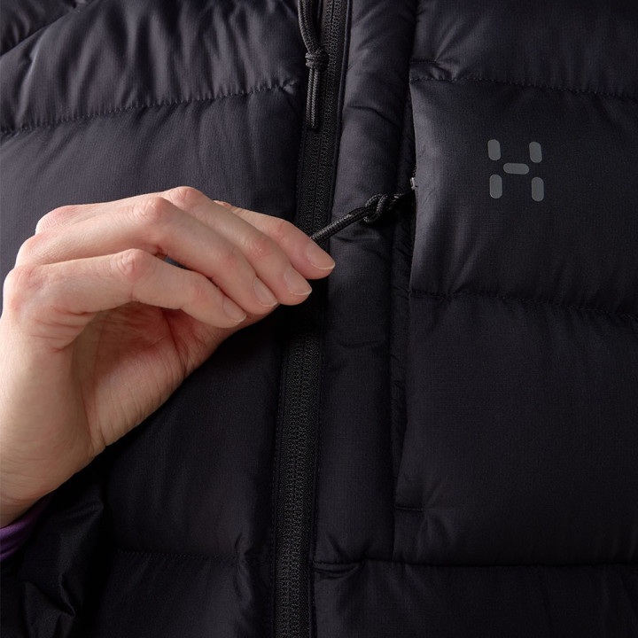 Haglöfs Parka Piuma Rosson Down True Nero Donna