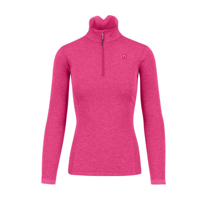 Karpos Felpa In Pile Pizzocco Purple Donna