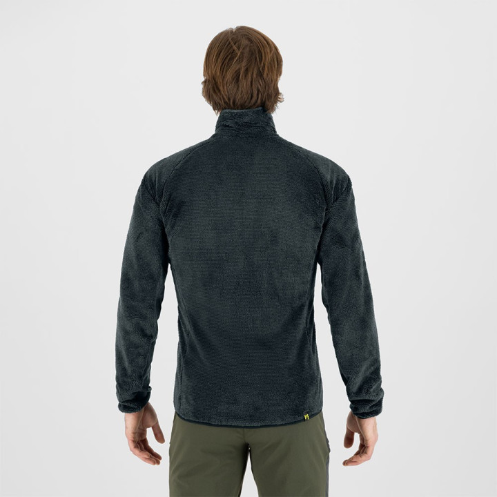 Karpos Felpa In Pile Vertice Woold Gray Uomo