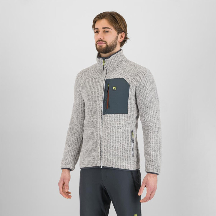 Karpos Felpa In Pile Rocchetta Evo Micro Chip Woodl Gray Uomo