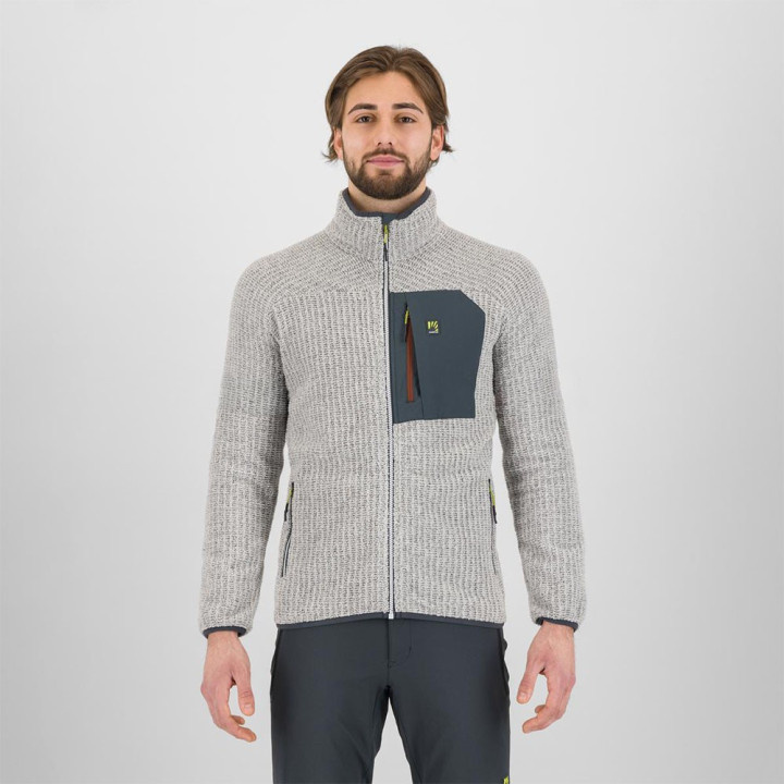 Karpos Felpa In Pile Rocchetta Evo Micro Chip Woodl Gray Uomo