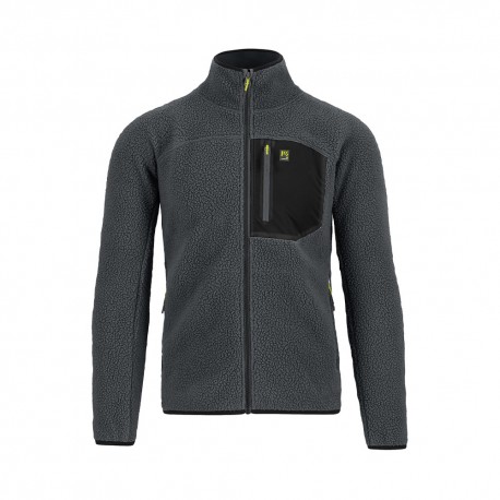 Karpos Felpa In Pile Moiazza Retr√Í Woodl Gray Nero Uomo