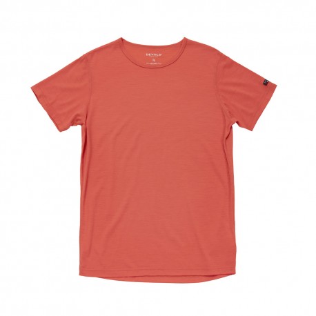 Devold T-Shirt Breeze Merino 150 Cayenne Uomo