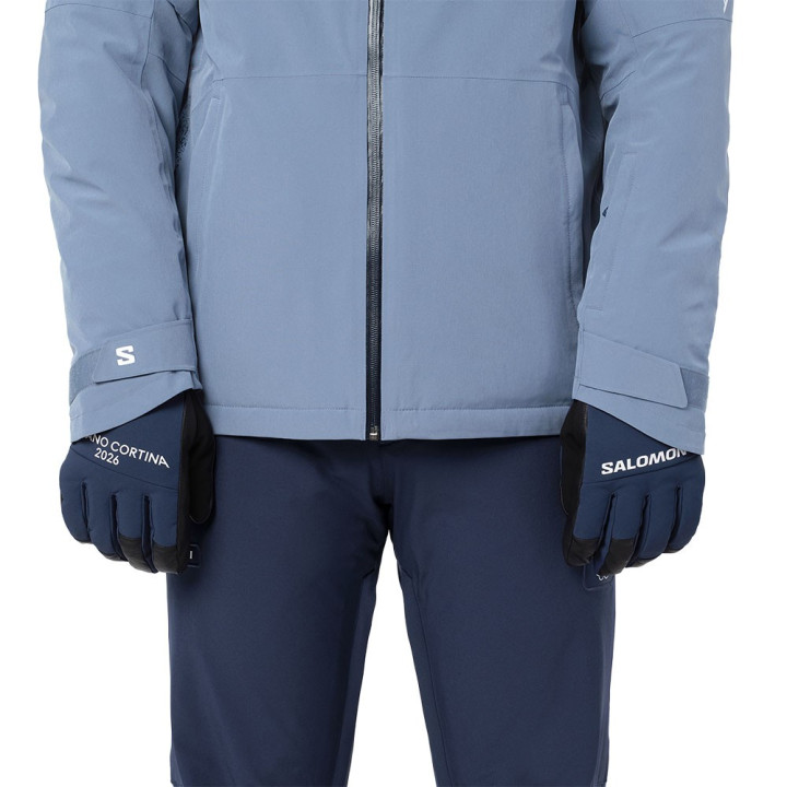 Salomon Guanti Sci Oro GORE-TEX Naval Academy