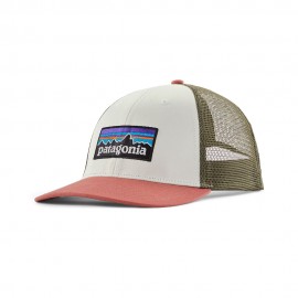 P-6 logo Lopro Trucker Brich bianco