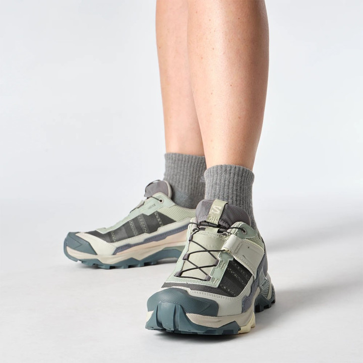 Salomon X Ultra 5 GORE-TEX Seagrass Turbulence Tender - Scarpe Trekking Donna