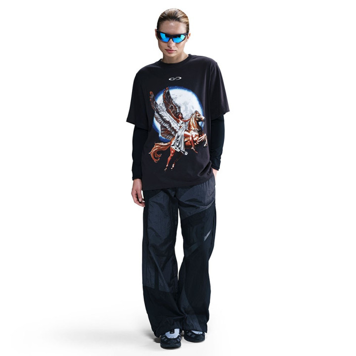 Nike Sportswear Essential T-Shirt Fantasia Nero Donna
