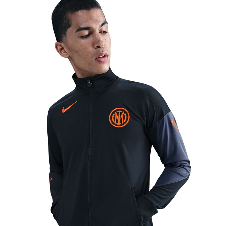 Nike Tuta Calcio Inter Training Ucl Nero Blu Arancio Uomo