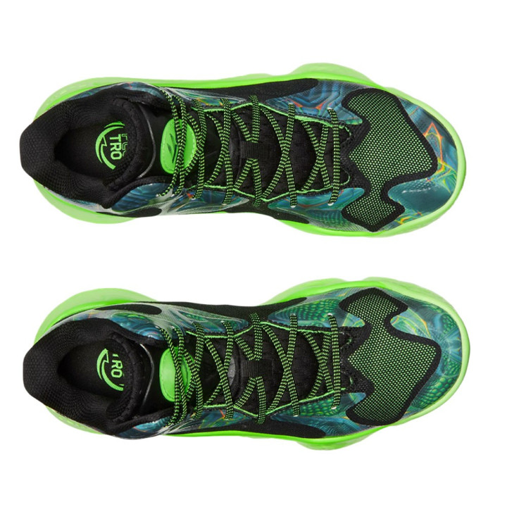 Under Armour Curry Spawn Flotro Nero Giallo - Scarpe Basket Uomo