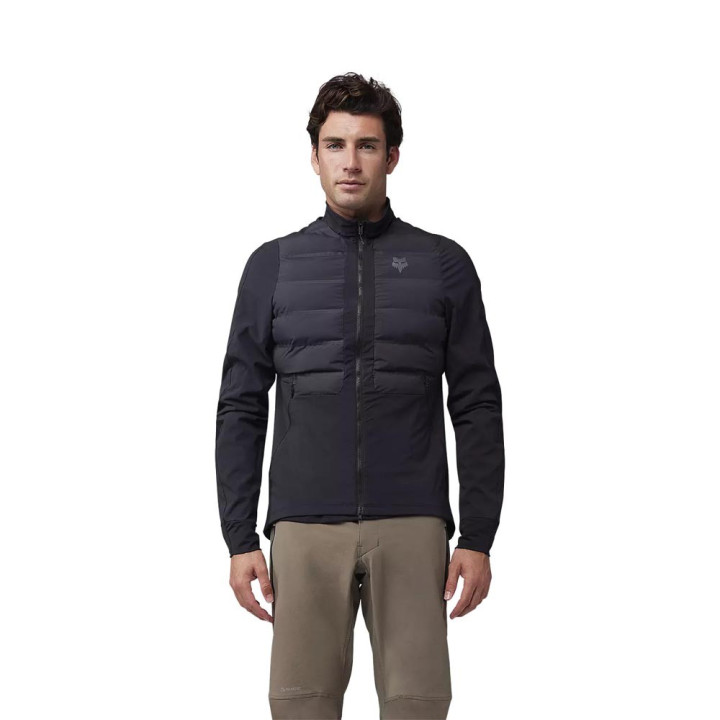 Fox Giacca Mtb Flexair Fire Hybrid Nero Uomo