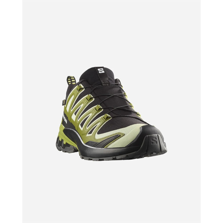 Salomon Xa Pro 3D V9 GORE-TEX Nero Lime Cream Dark Citron - Scarpe Trekking Uomo