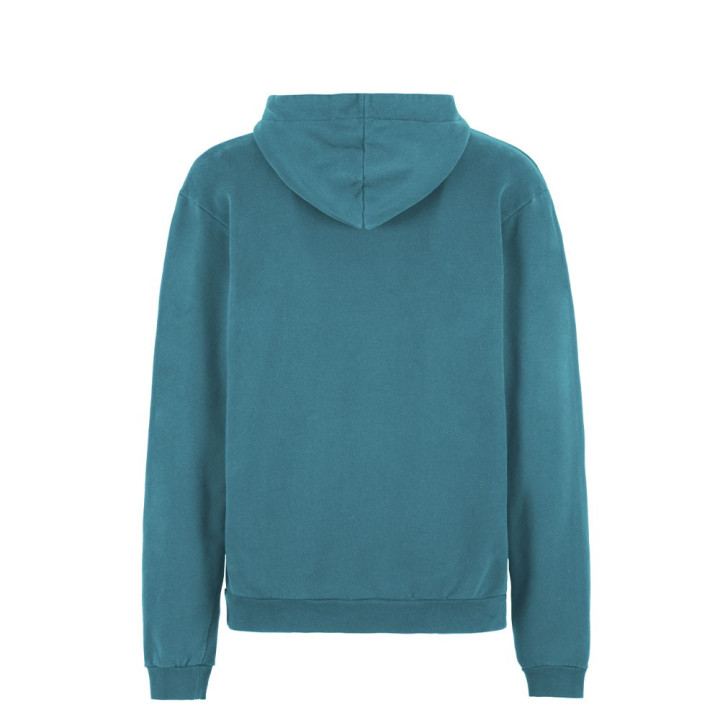 E9 Felpa Arrampicata Hood Cerulean-Moka Uomo